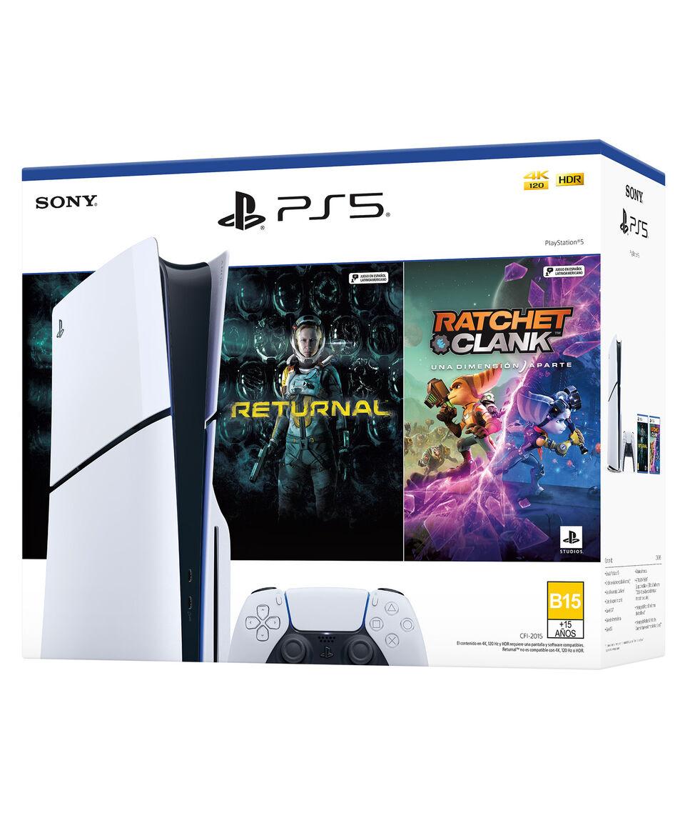 PlayStation Consola PlayStation 5 1 TB Slim Con 2 Juegos