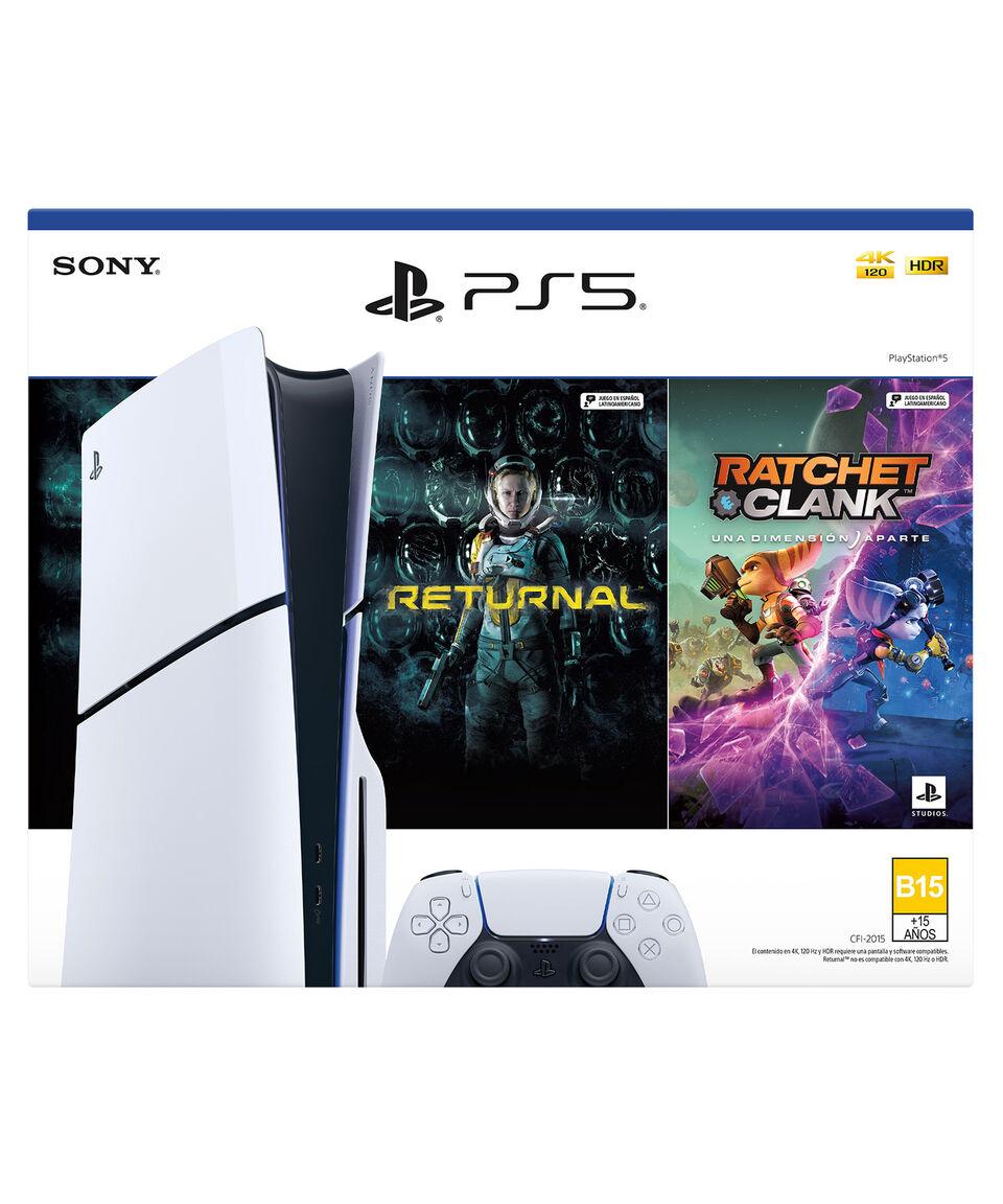 PlayStation Consola PlayStation 5 1 TB Slim con 2 Juegos