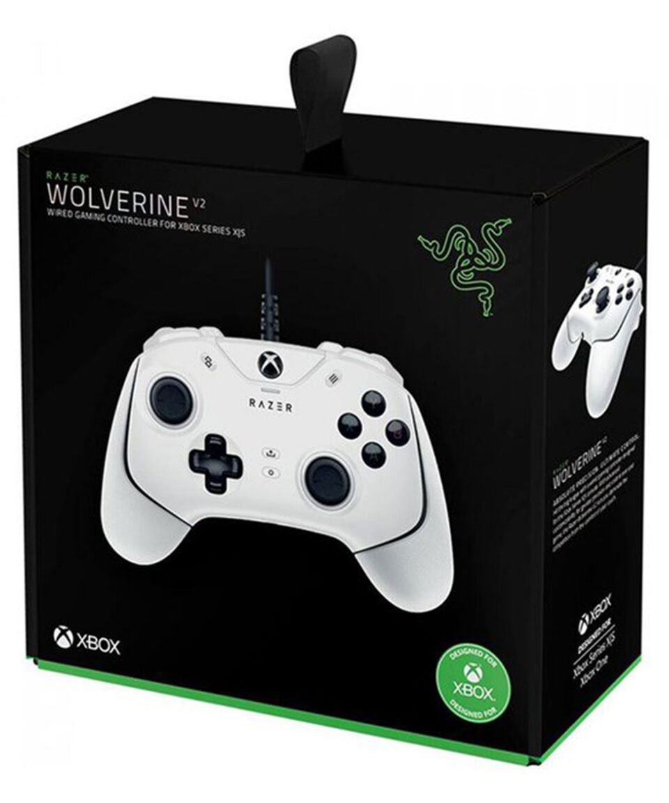 Razer Control Alámbrico Para Xbox Series X S Blanco