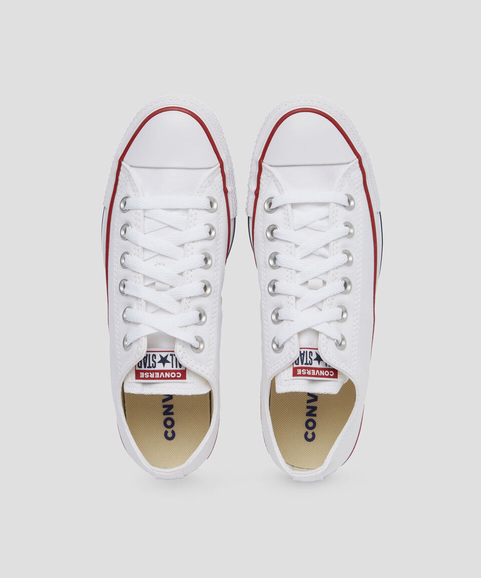 Converse Tenis Casuales Blancos Mujer