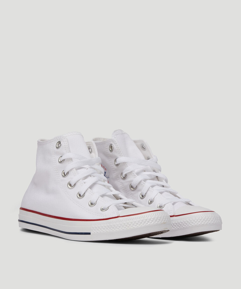 Converse Tenis Casuales Tipo Botín Blancos Mujer