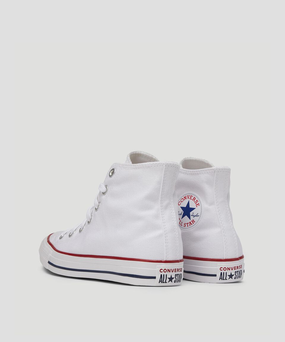 Converse Tenis Casuales Tipo Botín Blancos Mujer