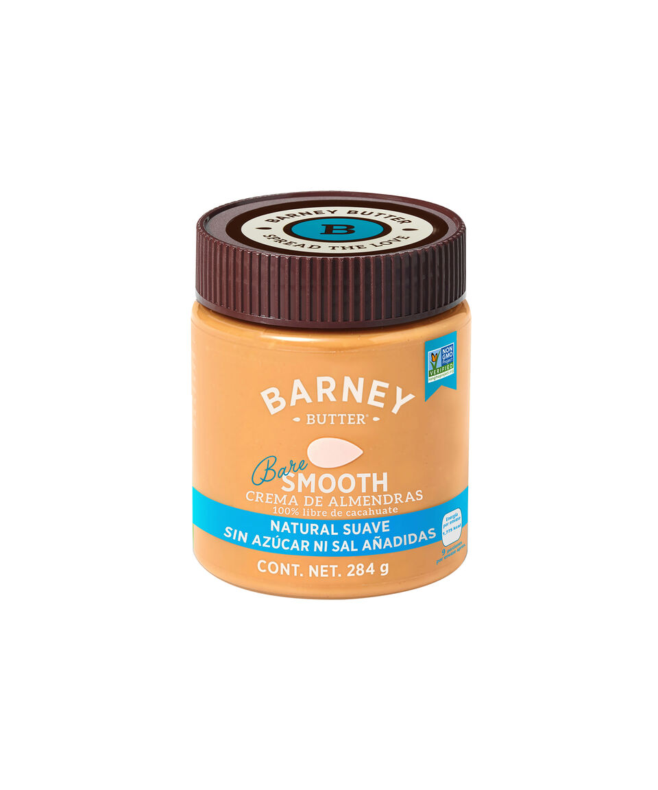 Barney Butter Crema de Almendras Suaves sin Azúcar 284 g