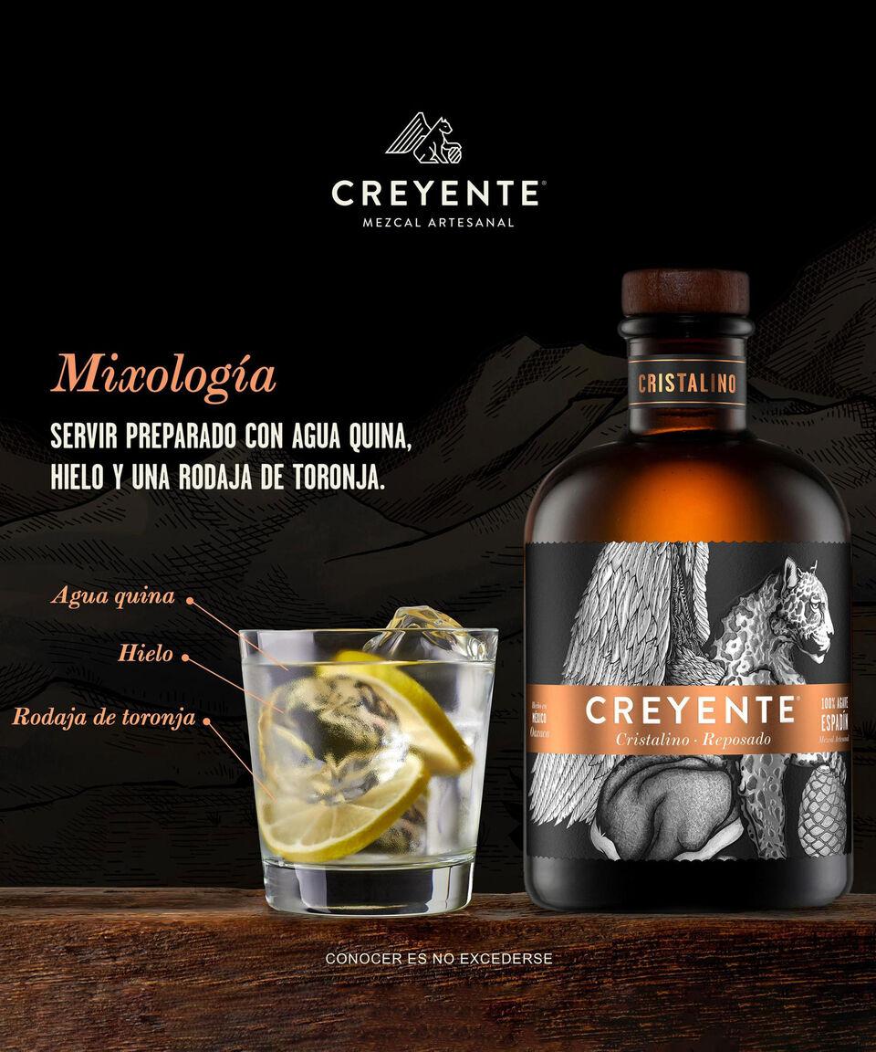 Creyente Mezcal Cristalino Espadín 750 Ml