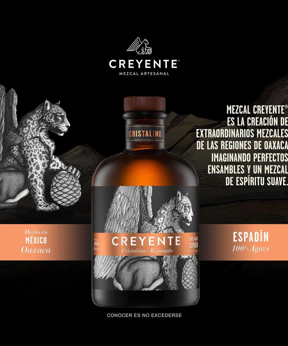 Creyente Mezcal Cristalino Espadín 750 Ml