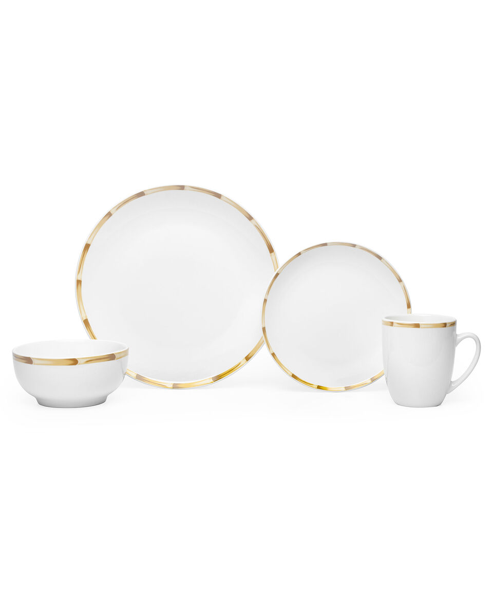 Crown Baccara Vajilla 16 Piezas Piggazo