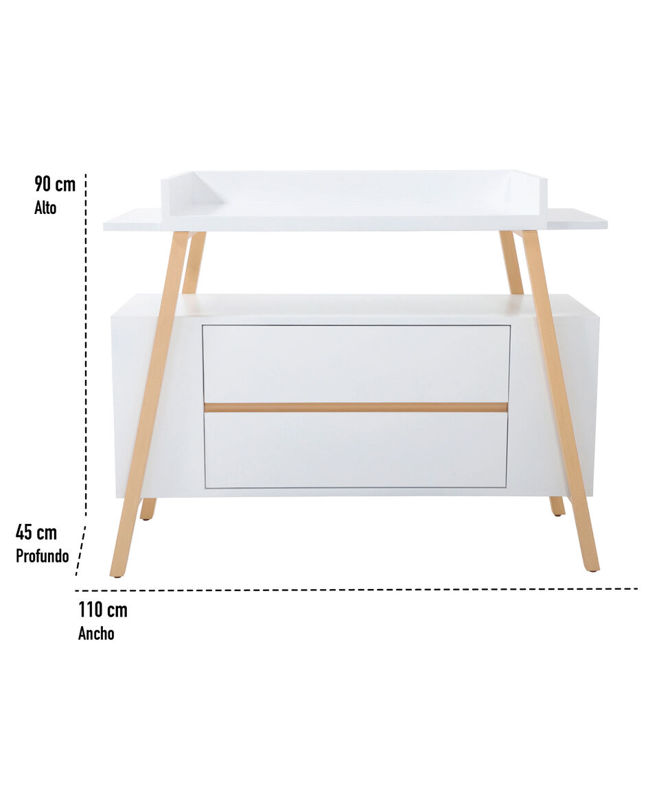 Del Toro Mu Cambiador Alaska En MDF