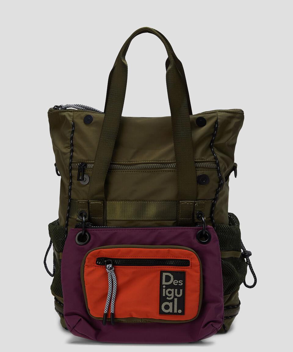 Desigual Mochila XL multiposición Mujer