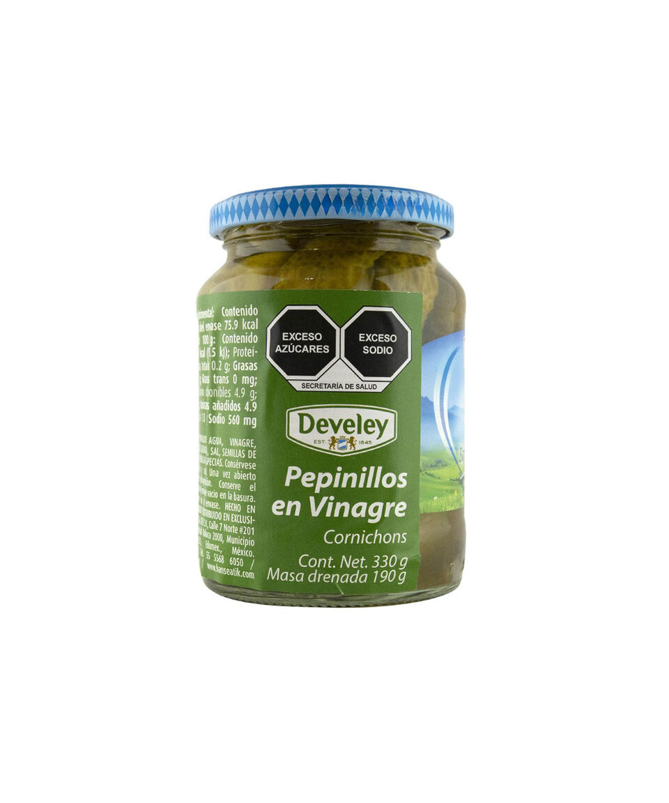 Develey Pepinillos En Vinagre Cornichons 330 G