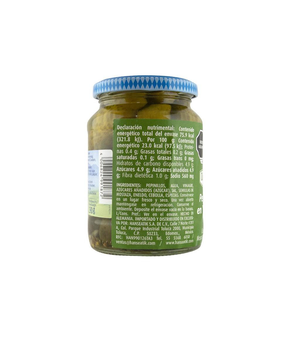 Develey Pepinillos En Vinagre Cornichons 330 G