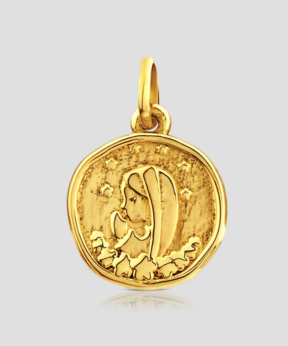 Tous Dije Virgen María en oro amarillo de 18 Kilates Devoción Mujer