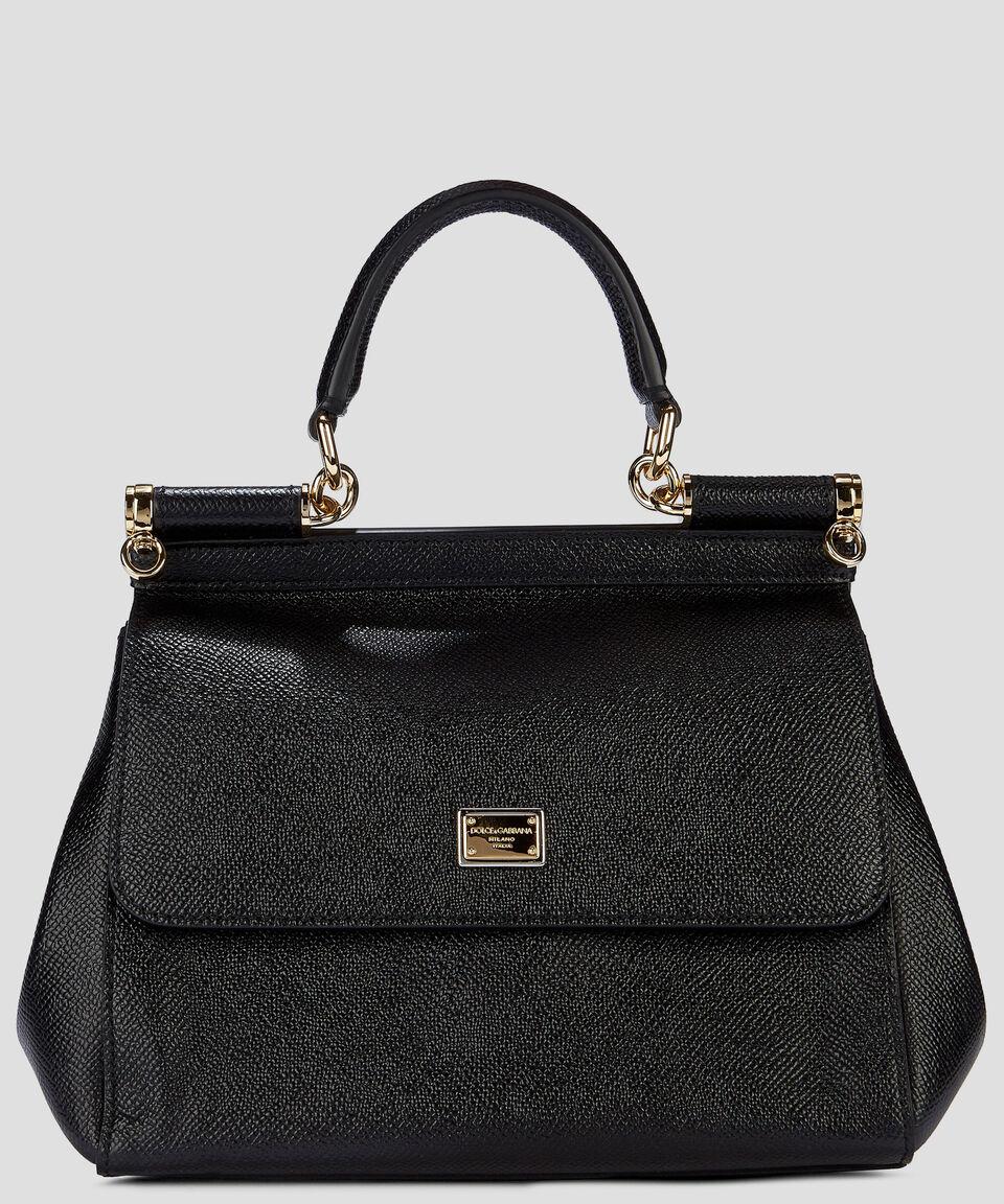 DOLCE & GABBANA Bolso Satchel en piel