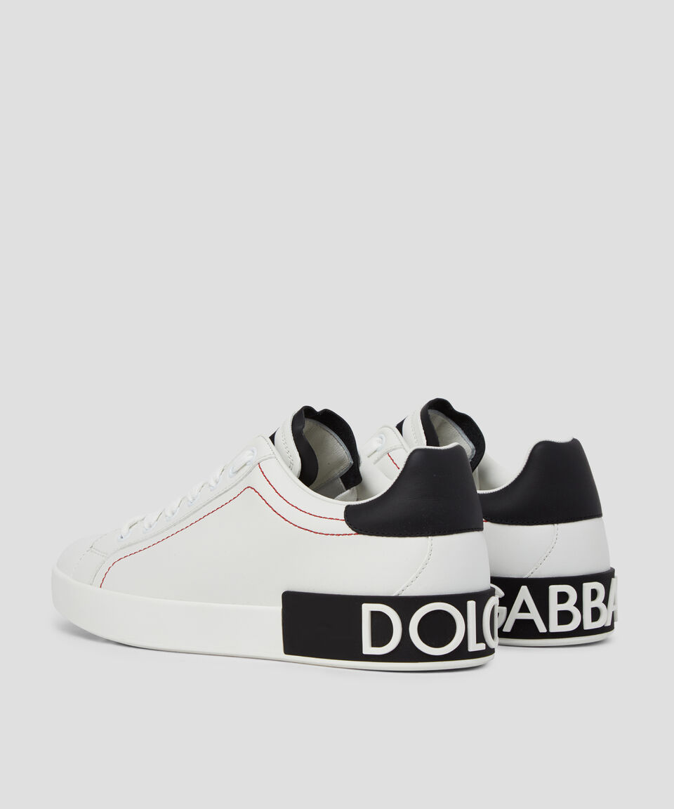 DOLCE & GABBANA Tenis De Piel Portofino Hombre