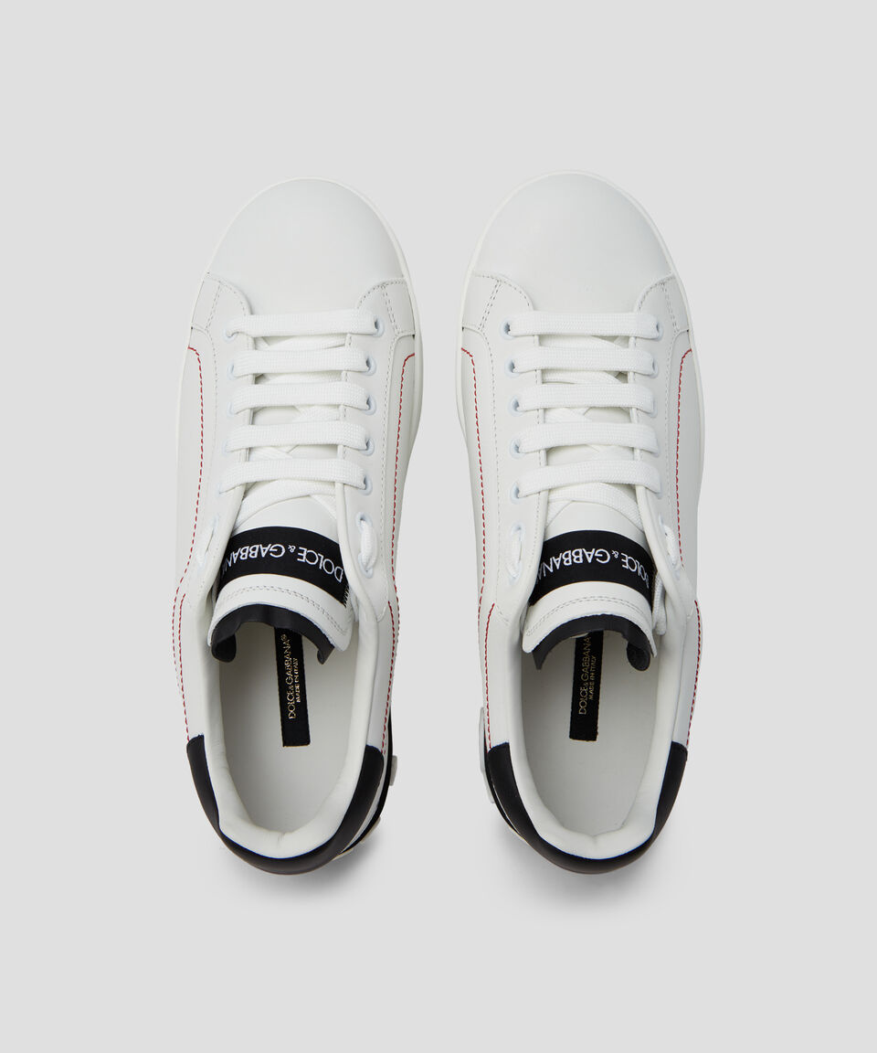 DOLCE & GABBANA Tenis De Piel Portofino Hombre