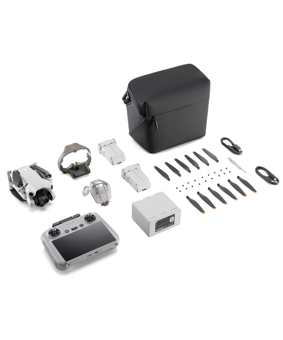 Dji Dron DJI Mini 4 Fly More Combo Plus Pro RC 2 Controller Cámara 4K 34 Minutos De Vuelo Blanco