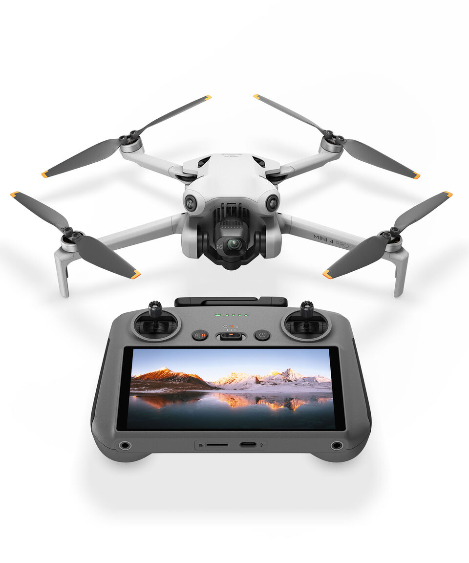 Dji Dron DJI Mini 4 Pro RC 2 Controller Cámara 4K 34 Minutos De Vuelo Blanco