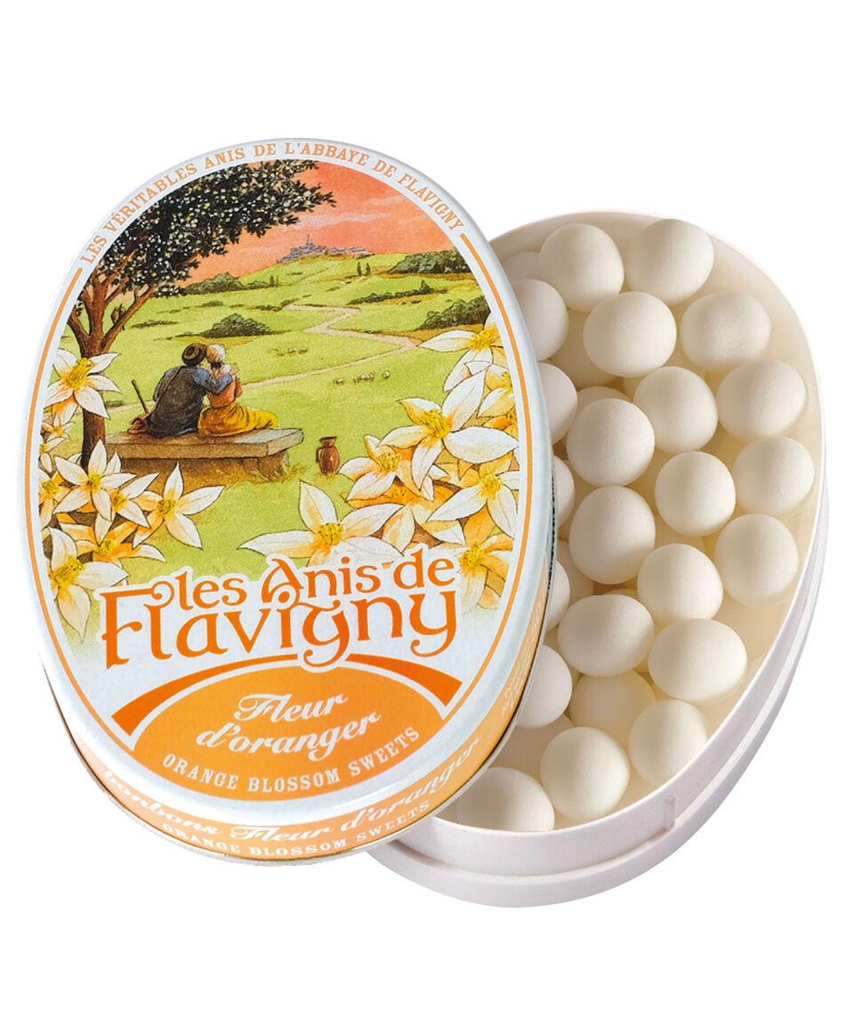 Les Anis De Flavigny Dulces de Anís con sabor a flor de naranjo 50 gr
