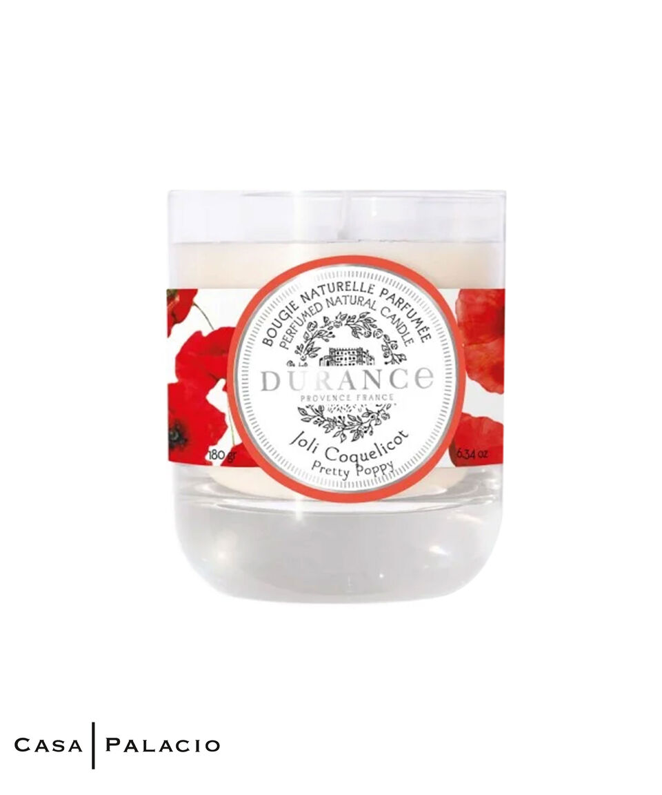 Durance Vela aromática Pretty Poppy