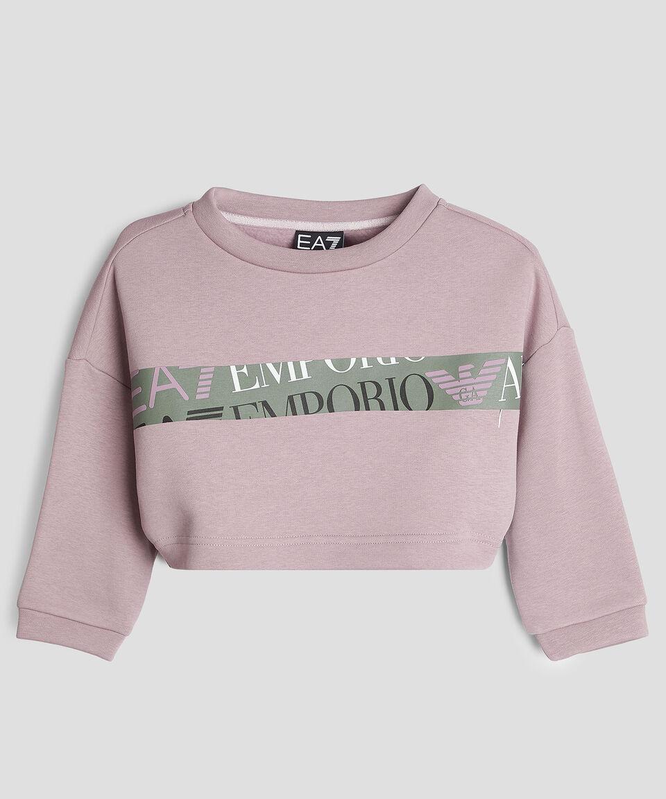EA7 Emporio Armani Sudadera de cuello redondo Niña