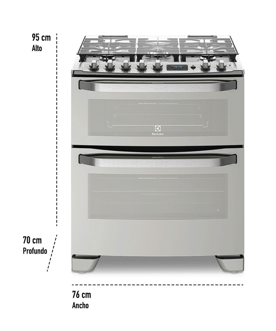Electrolux Estufa De Piso Gas 76DXR 30''