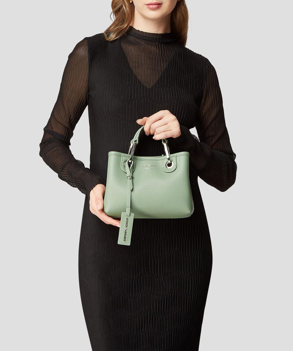 Emporio Armani Bolso Satchel Liso Mujer