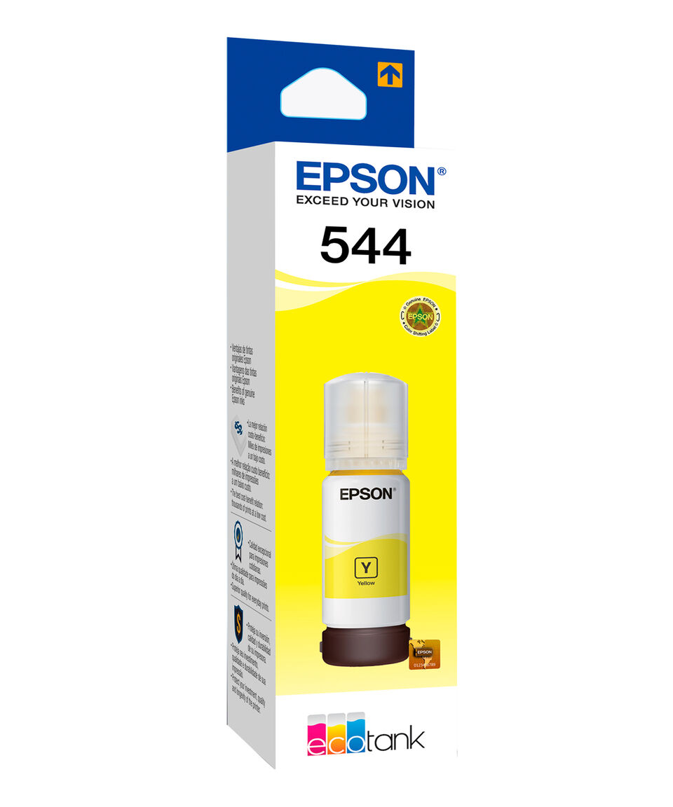 Epson Botella De Tinta 544 Amarilla 65 Ml