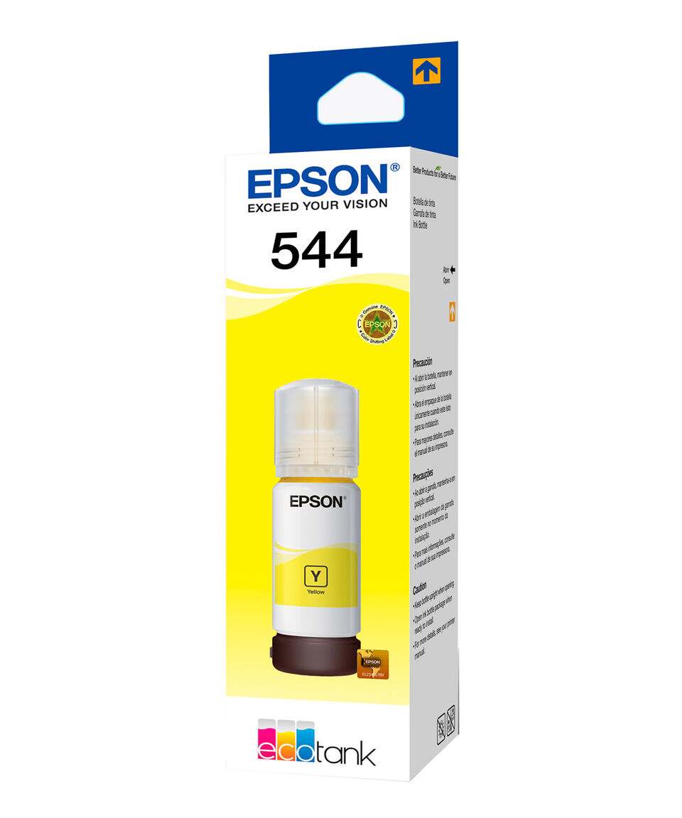 Epson Botella De Tinta 544 Amarilla 65 Ml