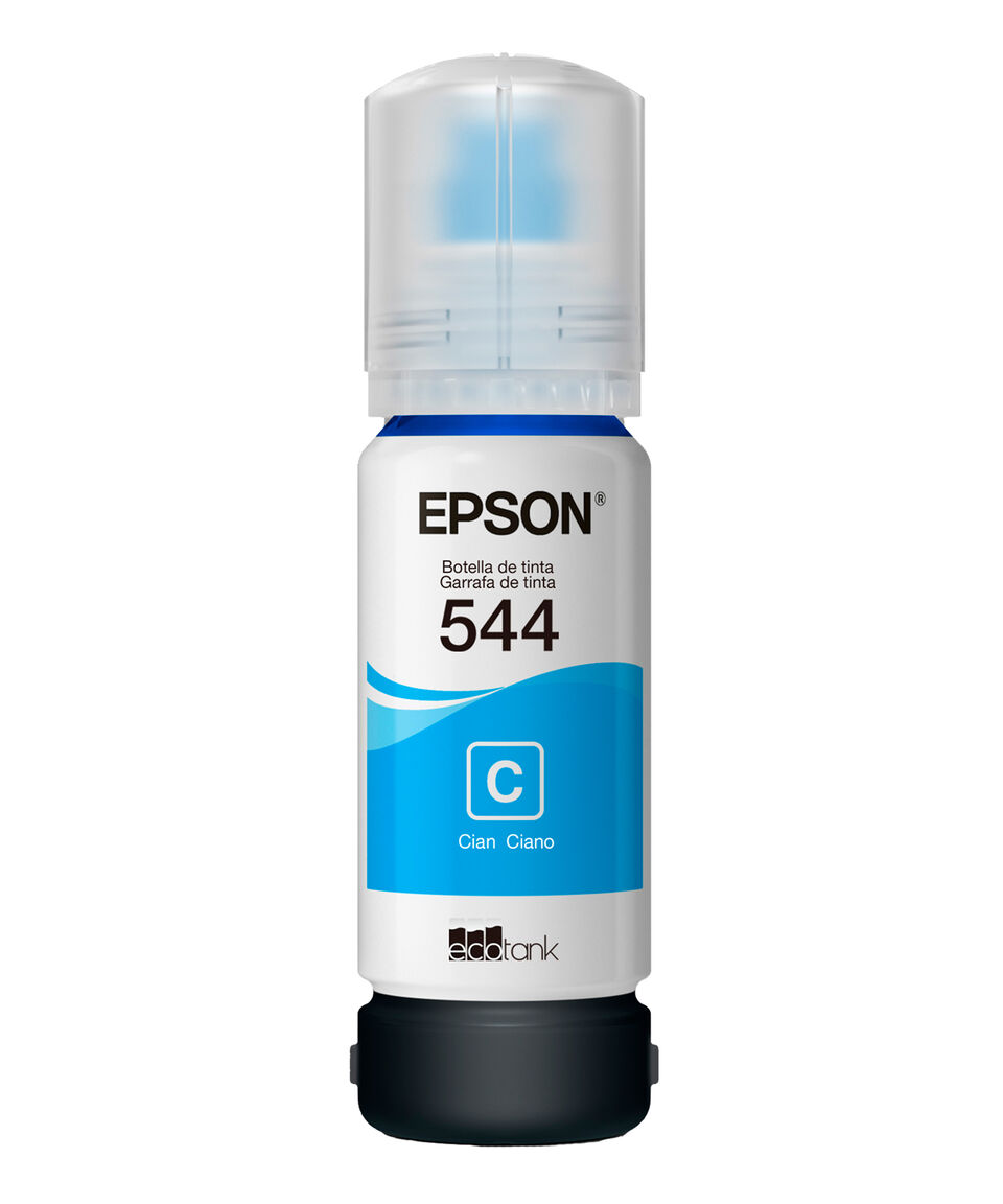 Epson Botella De Tinta 544 Cyan 65 Ml