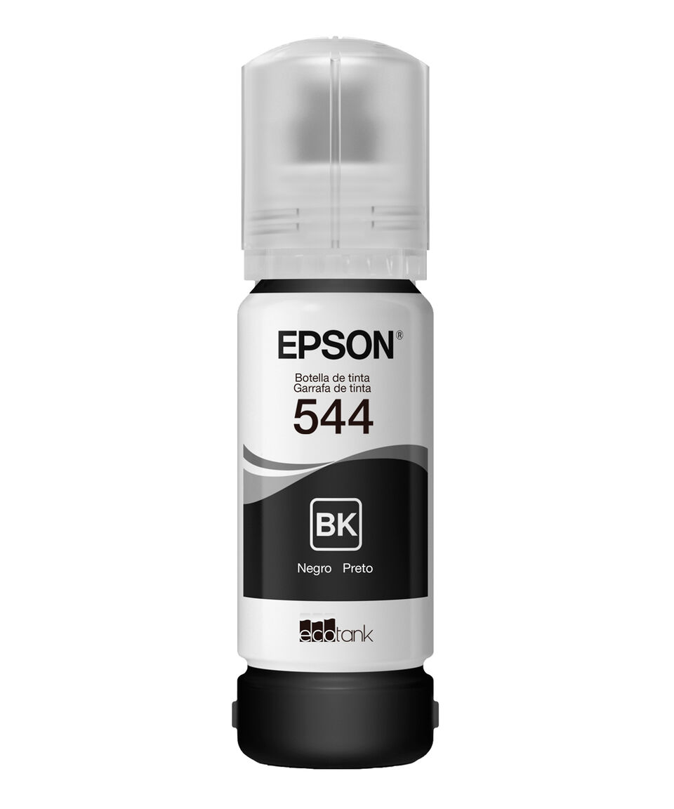Epson Botella De Tinta 544 Negra 65 Ml