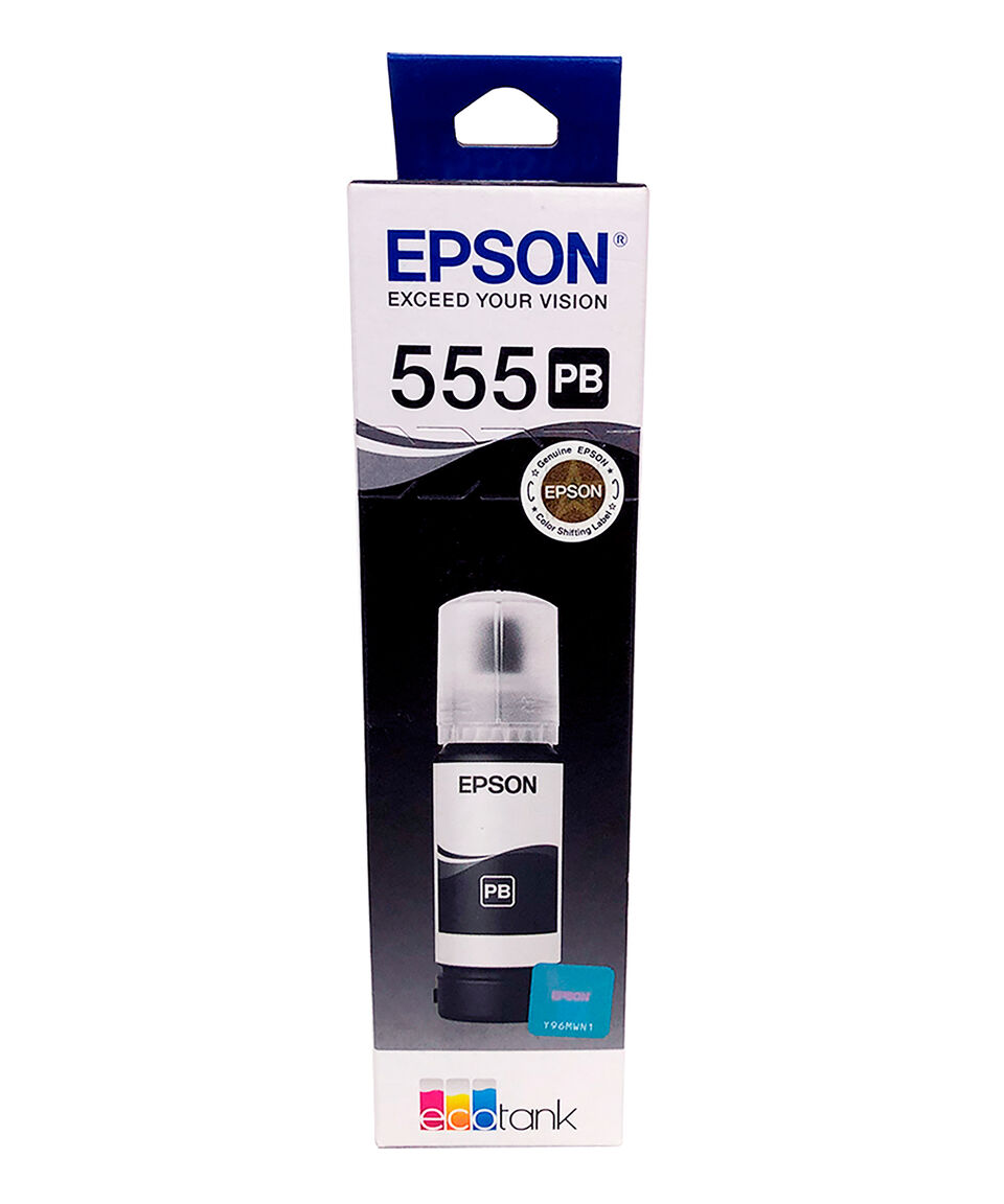 Epson Botella De Tinta Negra Fotográfica T555