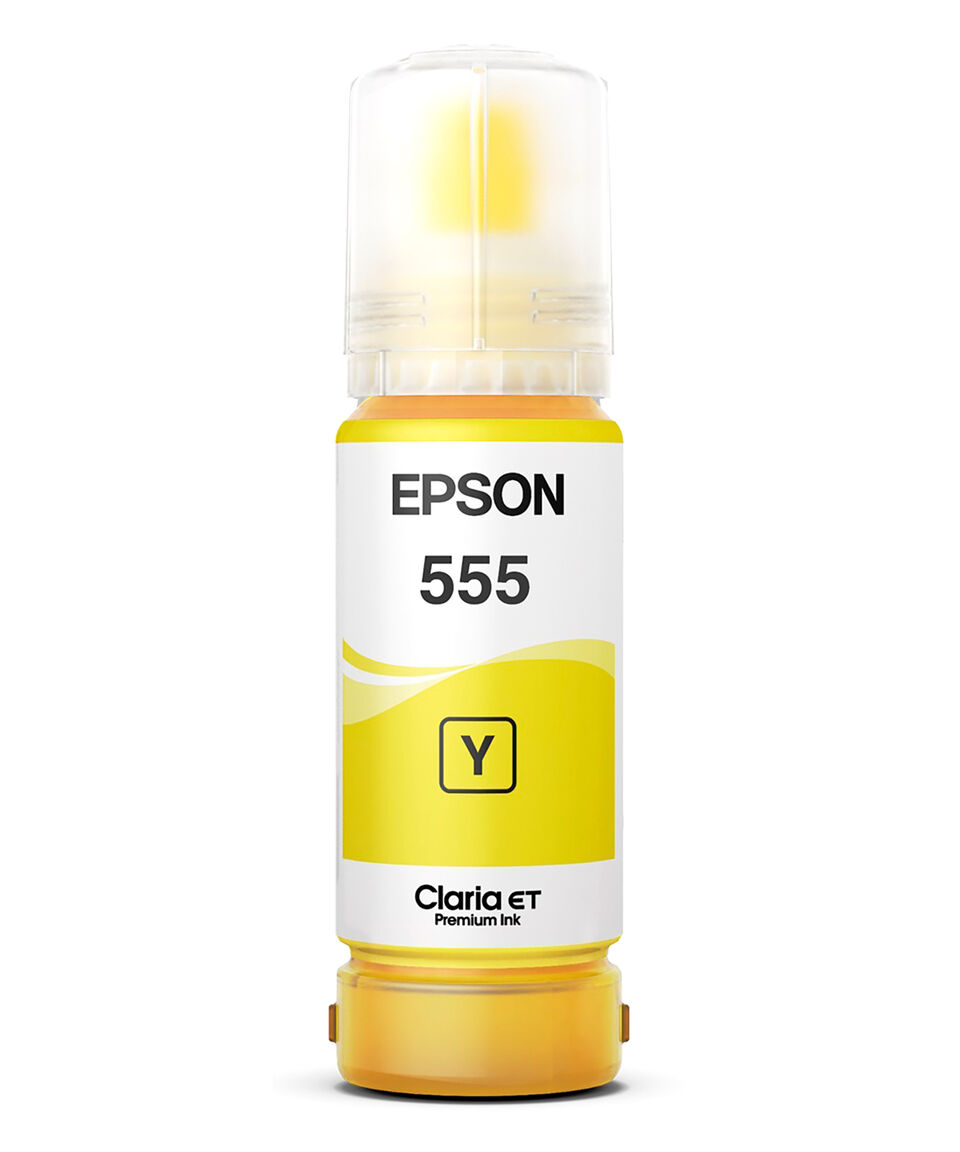 Epson Botella de Tinta T555 Amarilla
