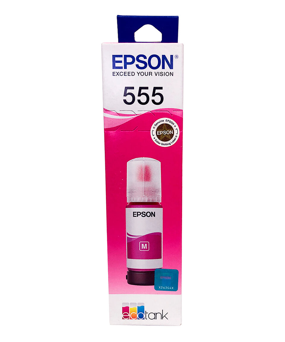 Epson Botella De Tinta T555 Magenta