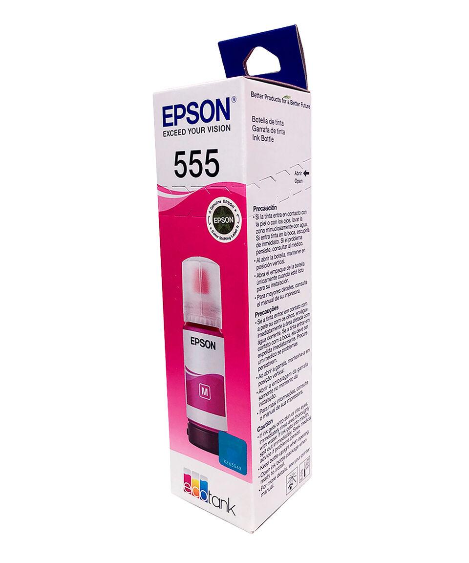 Epson Botella De Tinta T555 Magenta