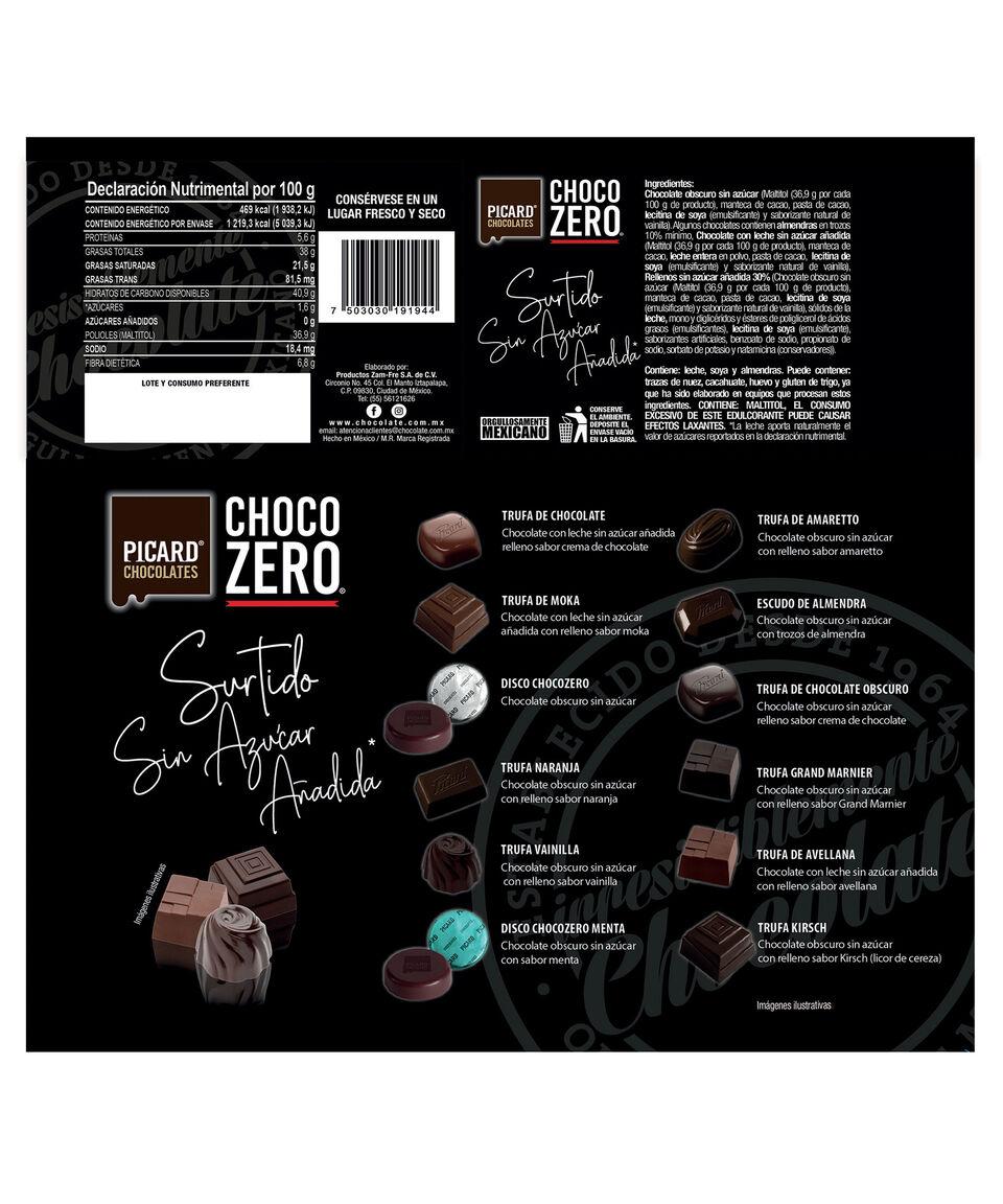 Picard Estuche Rígido Chocolate Estuche Surtido Sin Azúcar 260 G