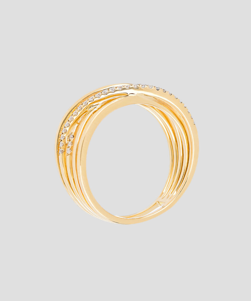 Eugenia Anillo En Oro Amarillo 18 Kts Mujer