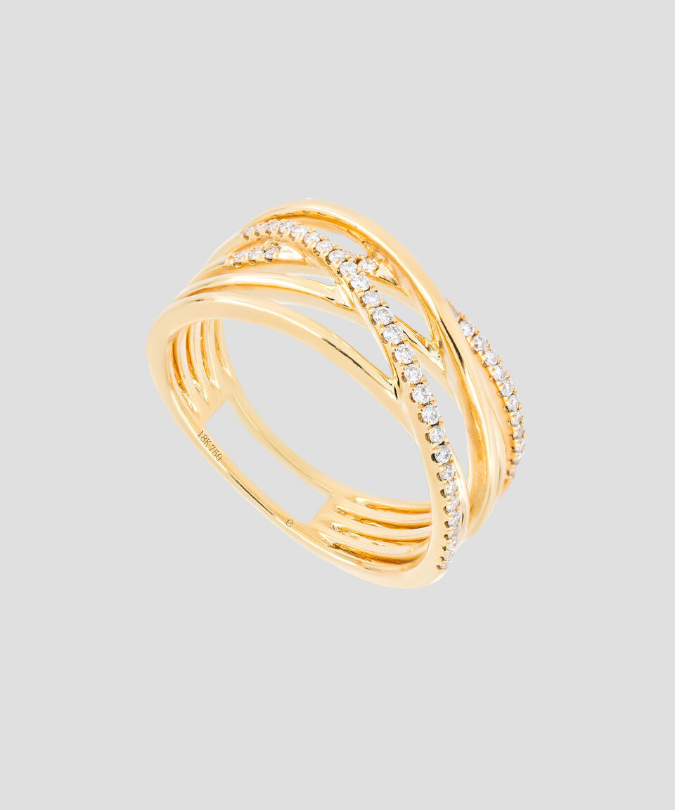 Eugenia Anillo En Oro Amarillo 18 Kts Mujer