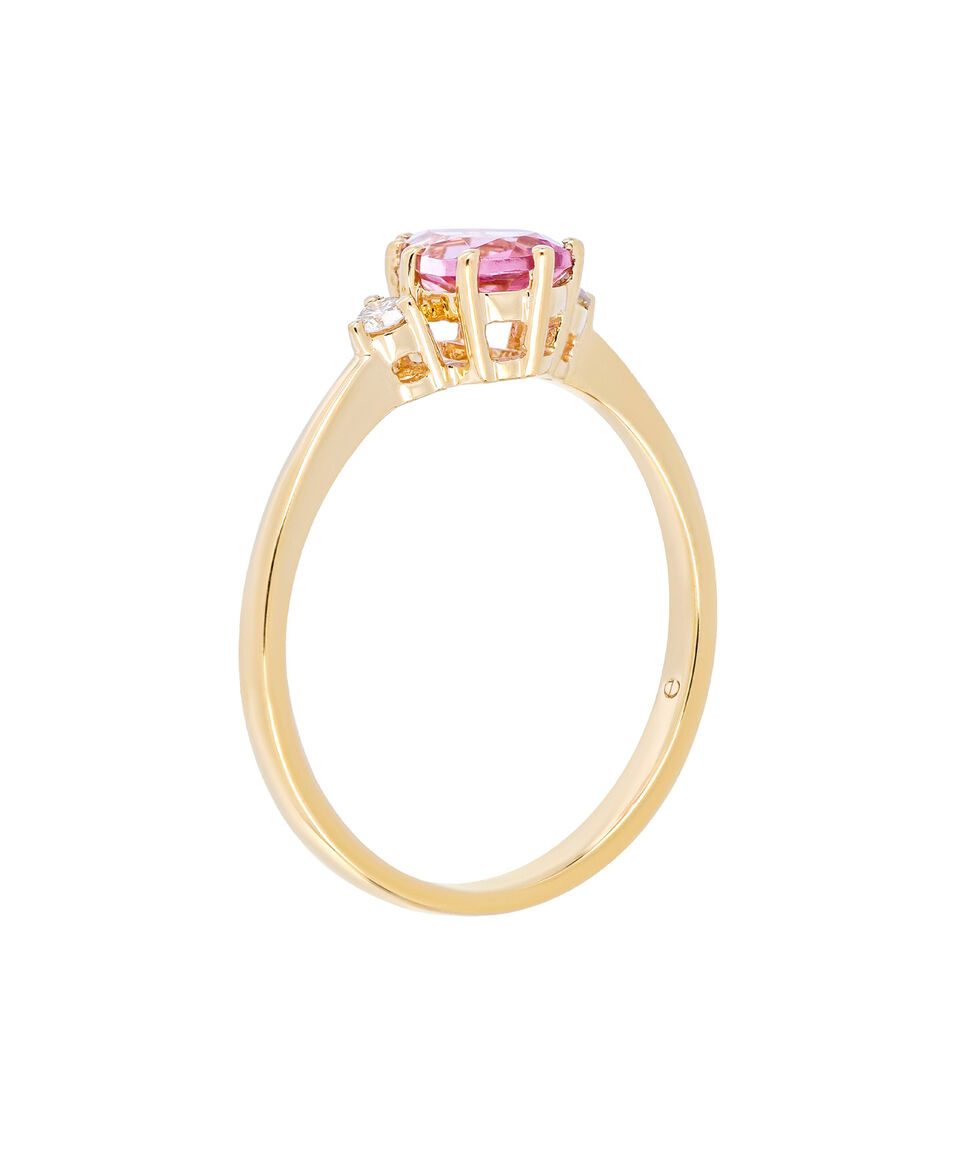 Eugenia Anillo En Oro Amarillo De 18 Kts Mujer