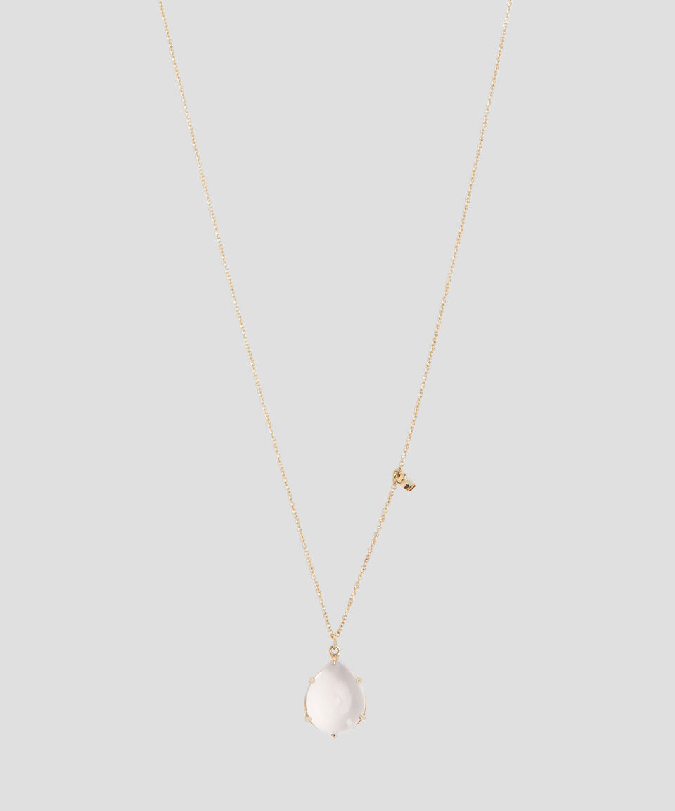 Eugenia Dije Con Cadena En Oro Amarillo Mujer