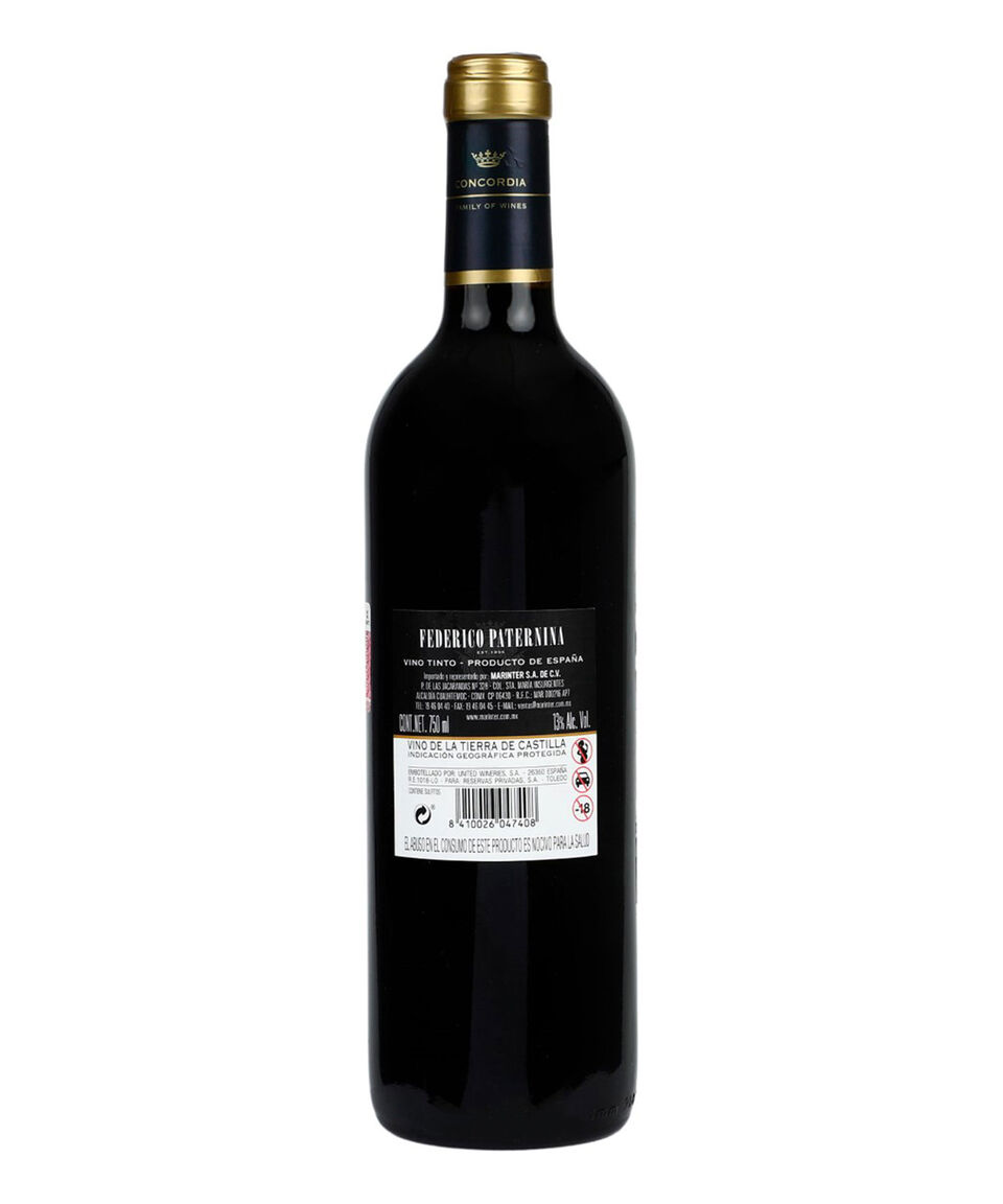 Federico Paternina Vino Tinto Tempranillo 750 Ml