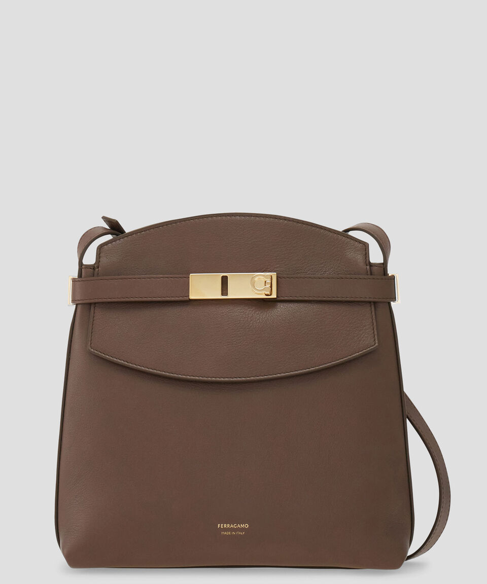 Ferragamo Bolsa shoulder Bag Beige Mujer