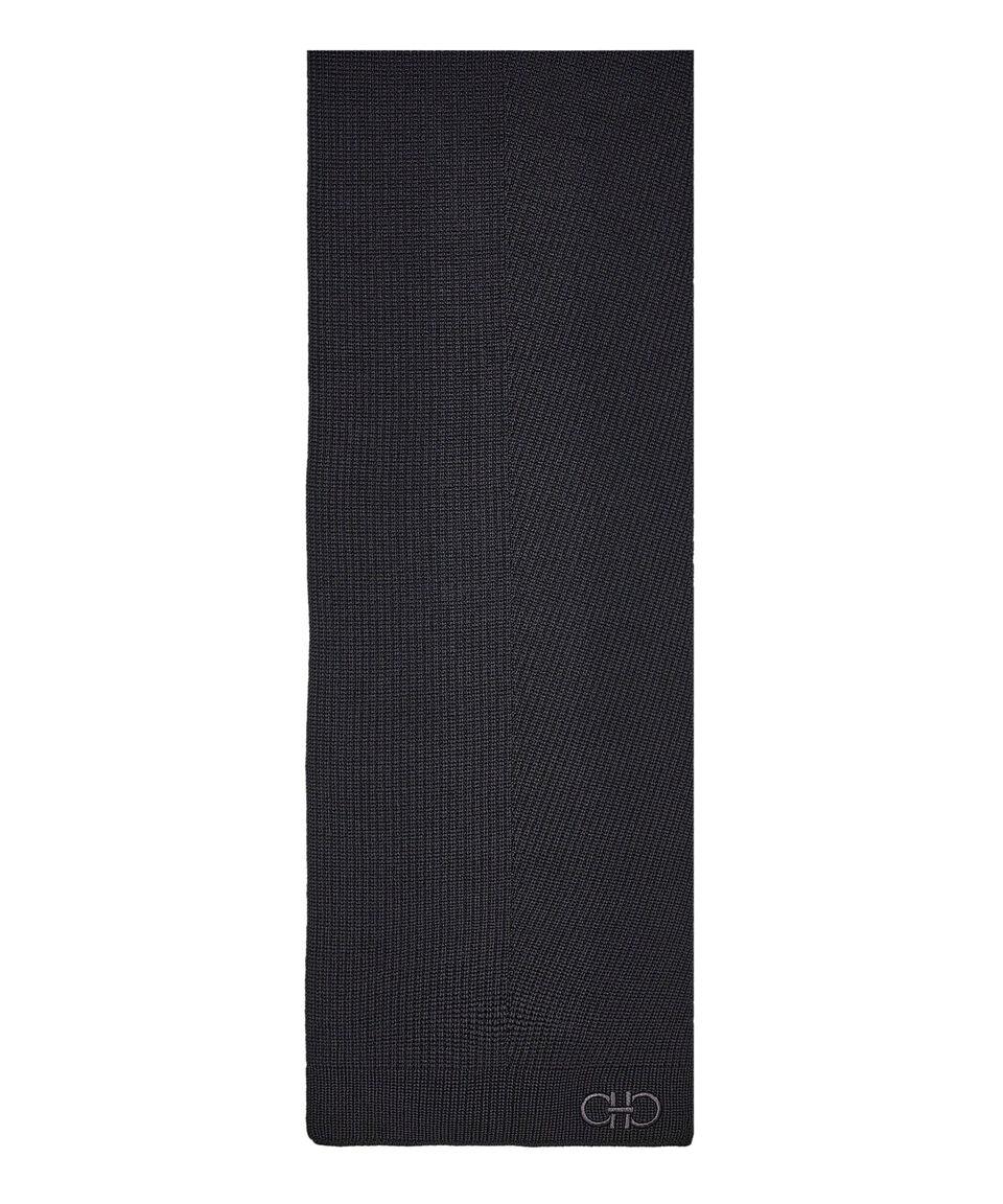 Ferragamo Bufanda de lana tricot Hombre