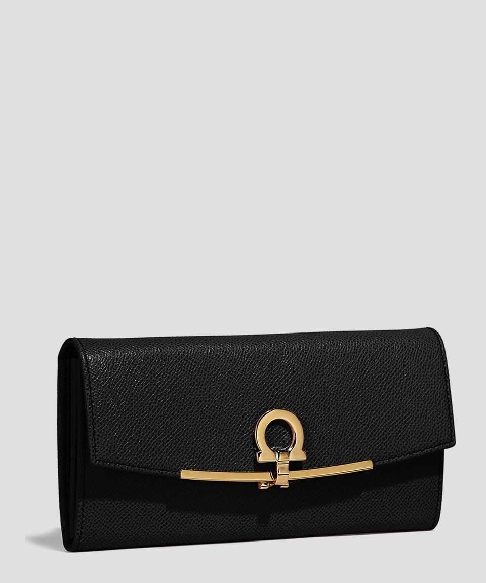 Ferragamo Cartera Continental en piel Mujer