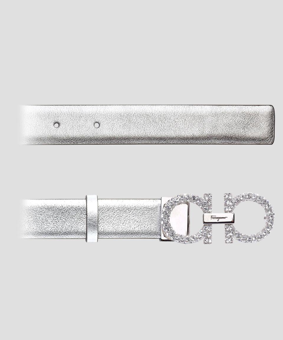 Ferragamo Cinturón Ajustable Gancini Mujer