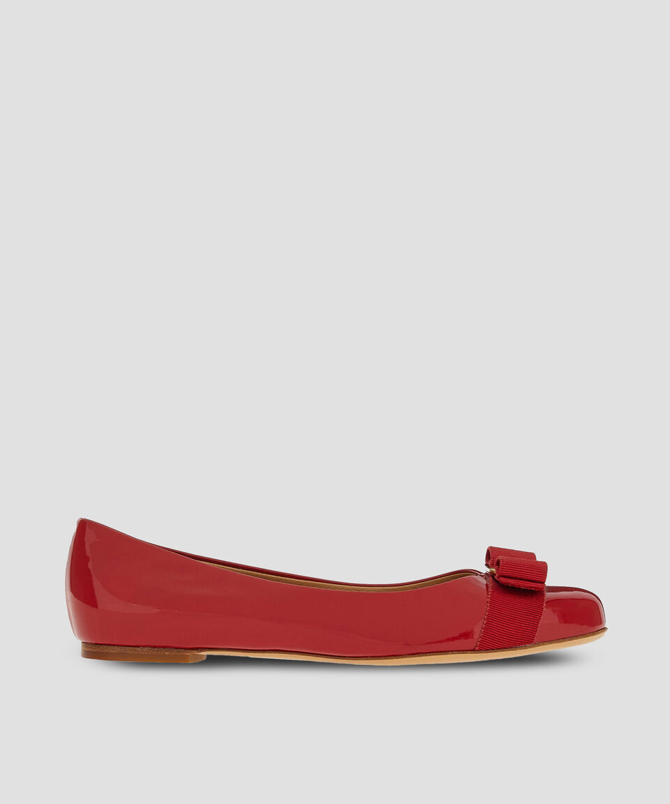 Ferragamo Flats con moño Mujer