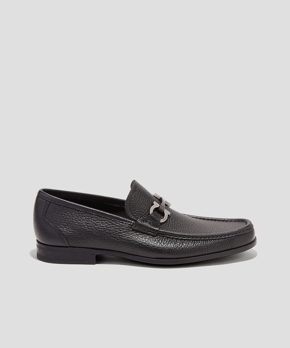 Ferragamo Mocasín doble Gancini Hombre
