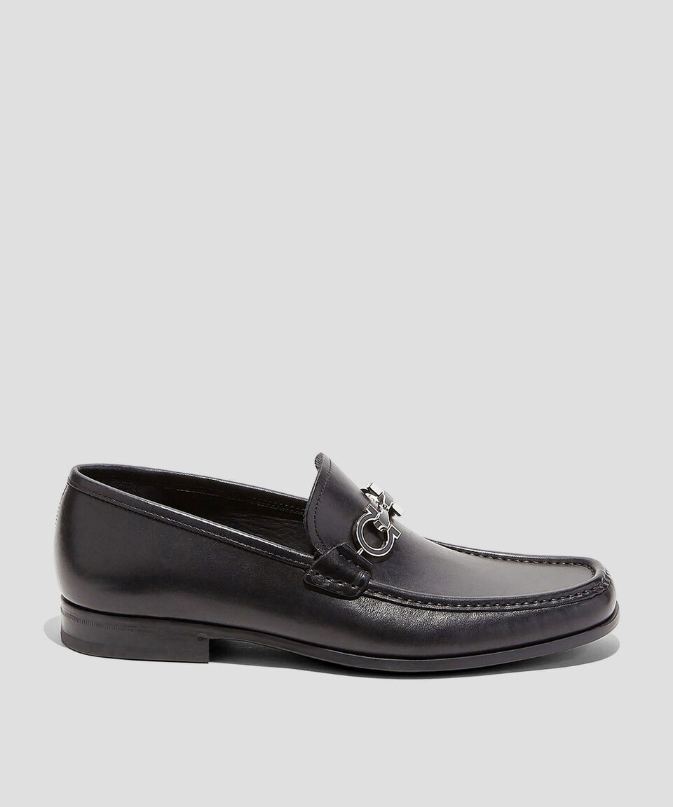 Ferragamo Mocasín Gancini Bit reversible Hombre