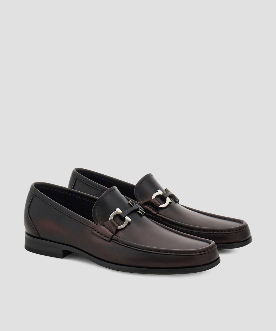 Ferragamo Mocasines Adorno Gancini Hombre