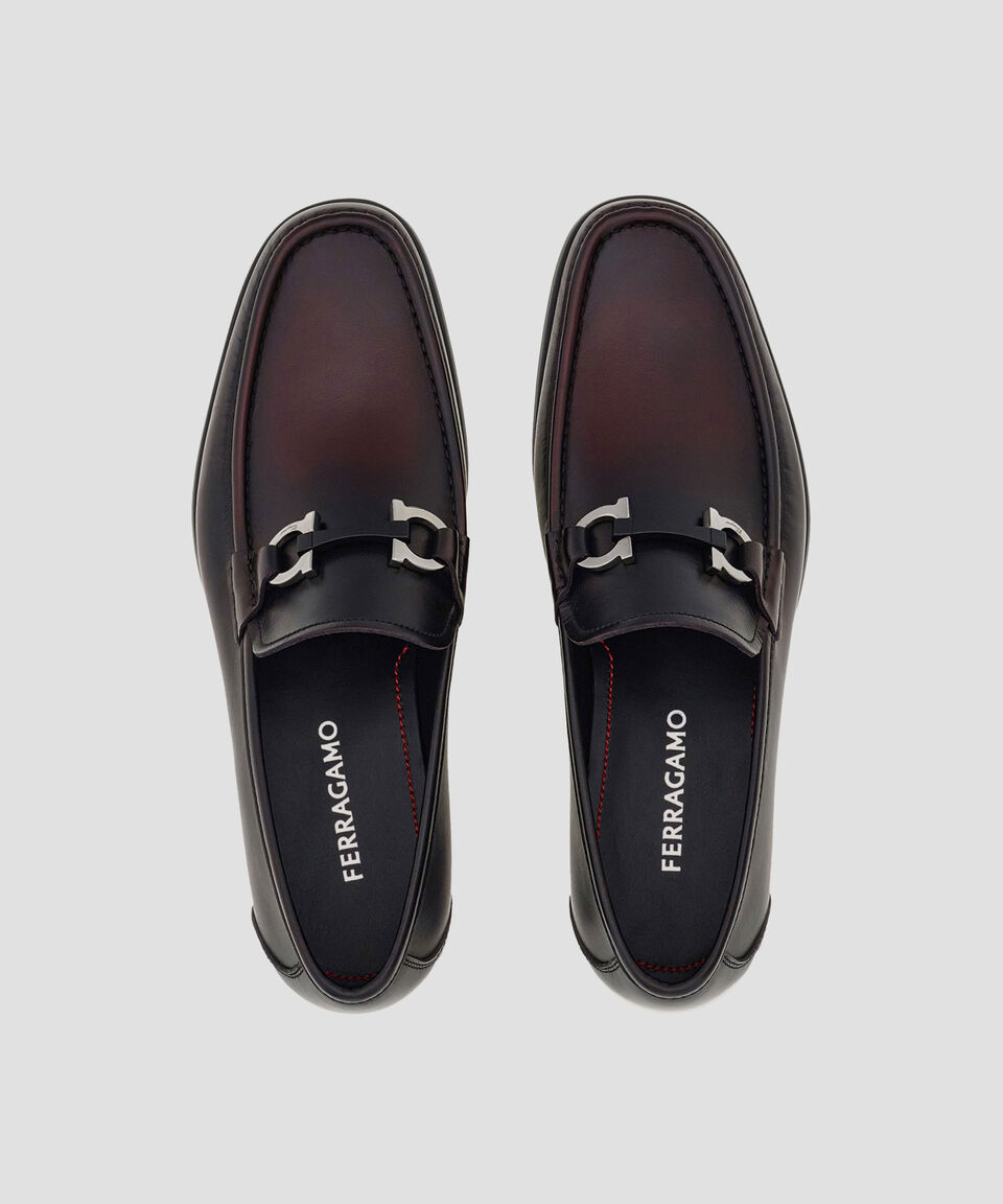 Ferragamo Mocasines Adorno Gancini Hombre