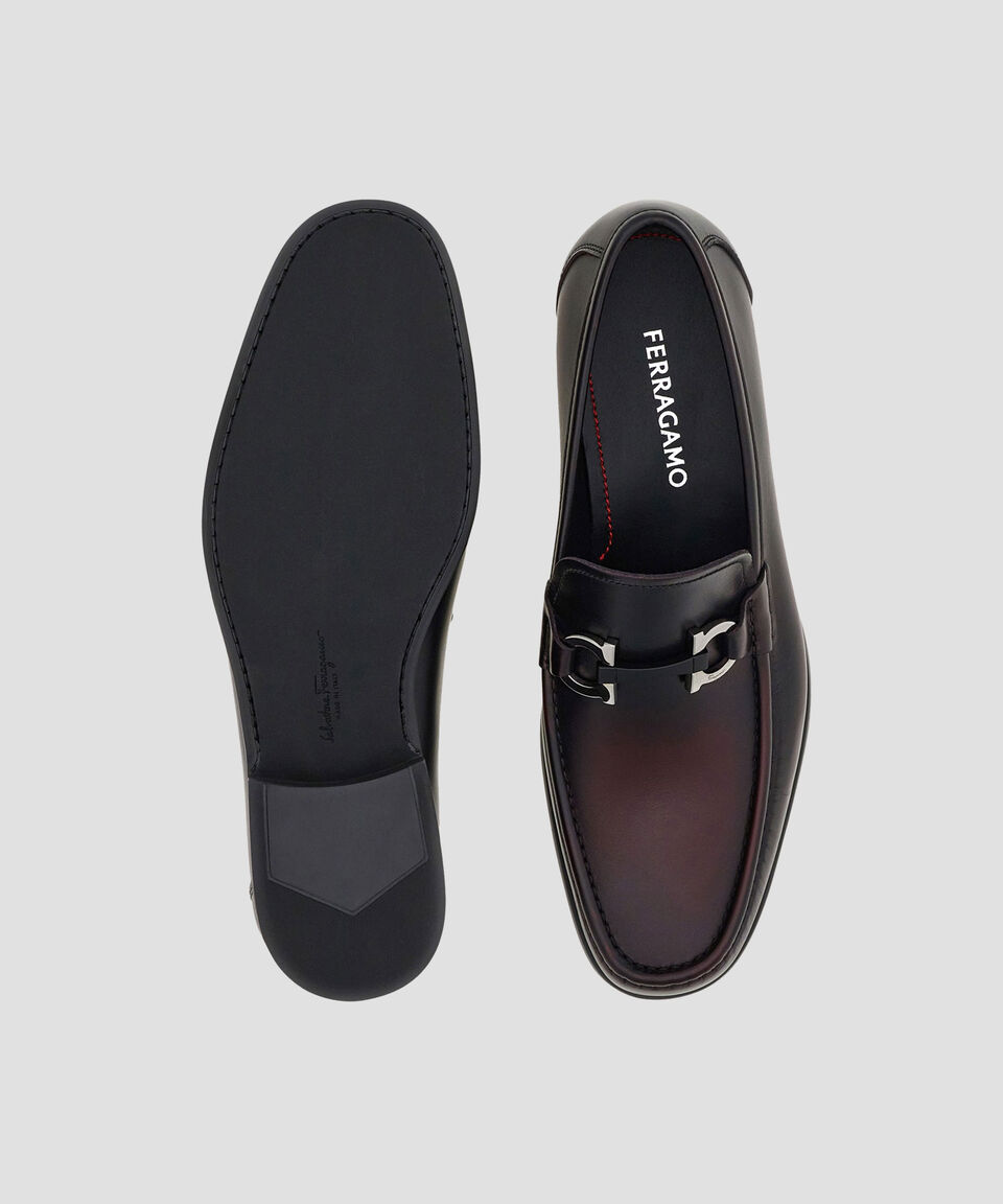 Ferragamo Mocasines Adorno Gancini Hombre