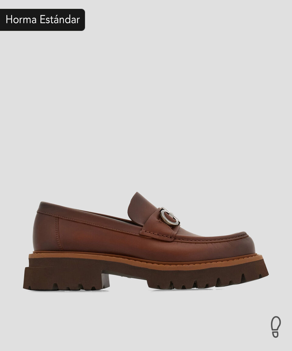 Ferragamo Mocasines adorno Gancini Hombre